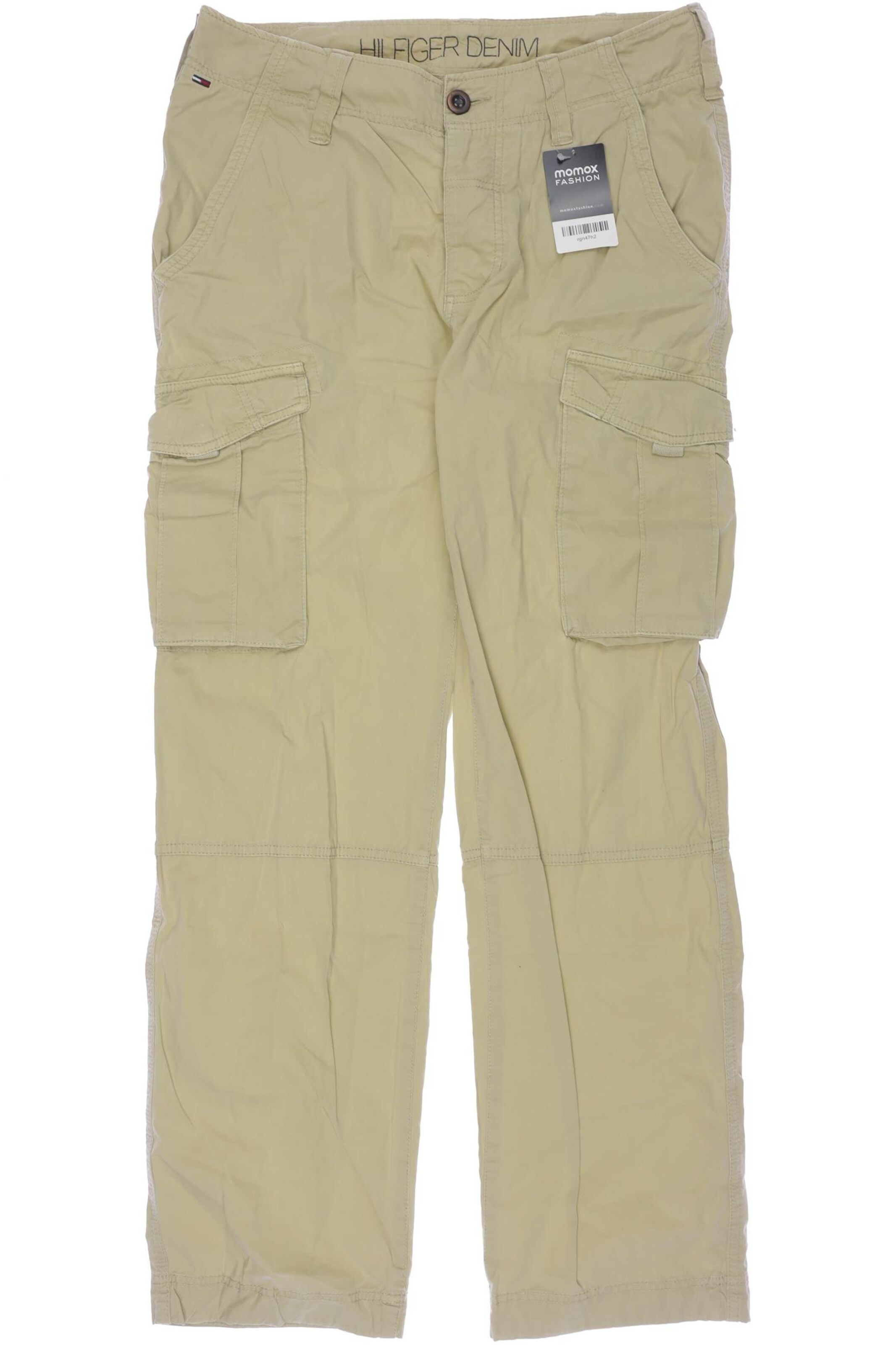 Tommy Jeans Stoffhose 32 in Gelb: Vorderseite