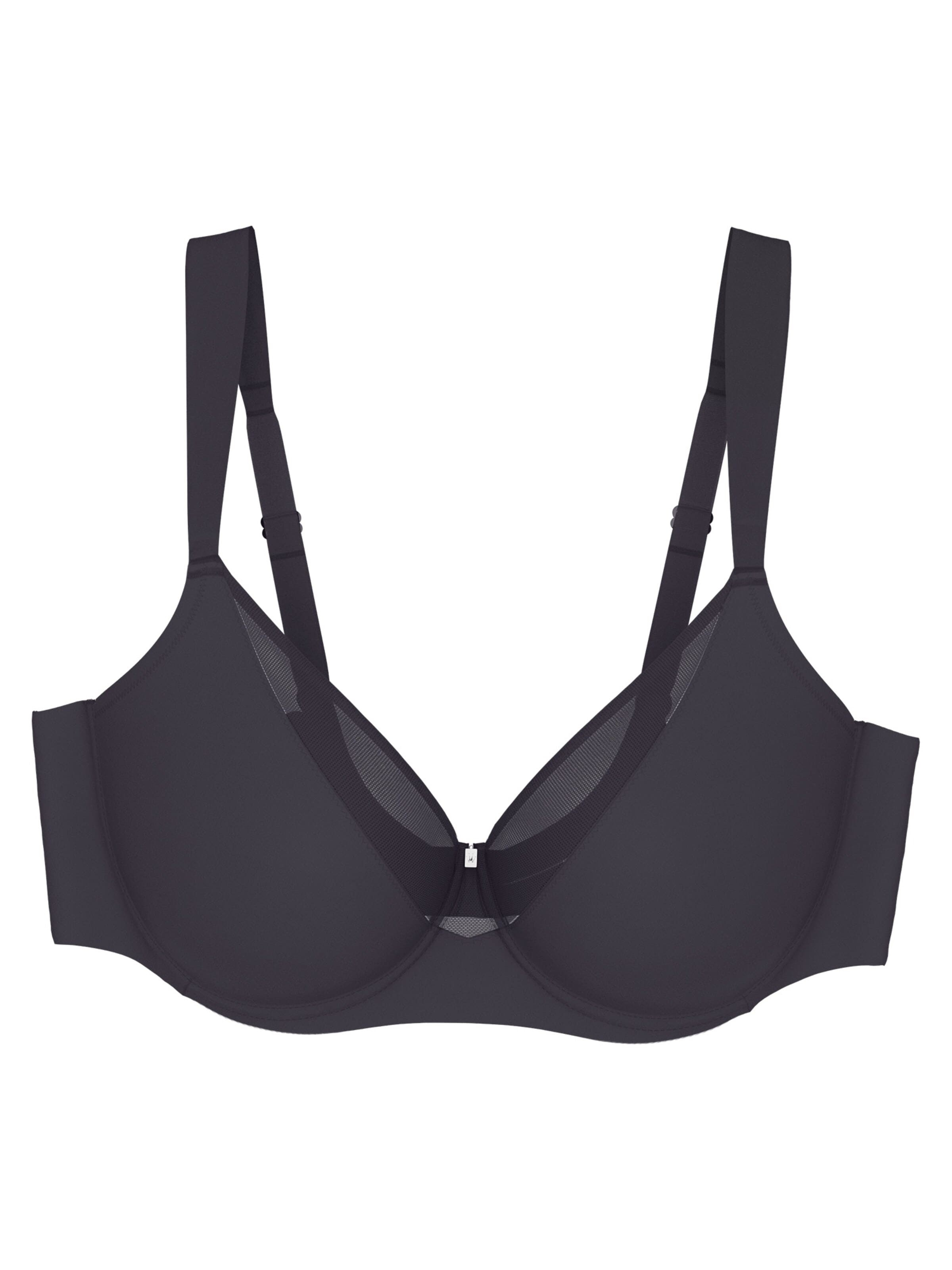 Minimizer Sutien 'True Shape Sensation' de la TRIUMPH pe gri: față