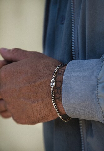 Bracelet Haze&Glory en argent : devant