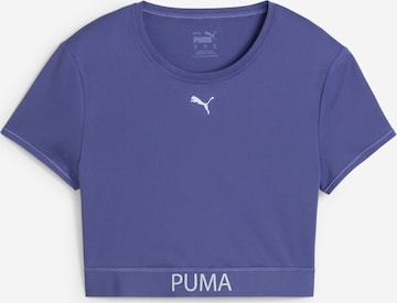 T-shirt fonctionnel 'Strong' PUMA en bleu : devant