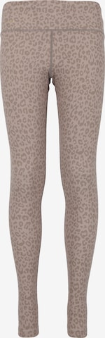 ENDURANCE Skinny Sporthose 'Konwich' in Beige: predná strana