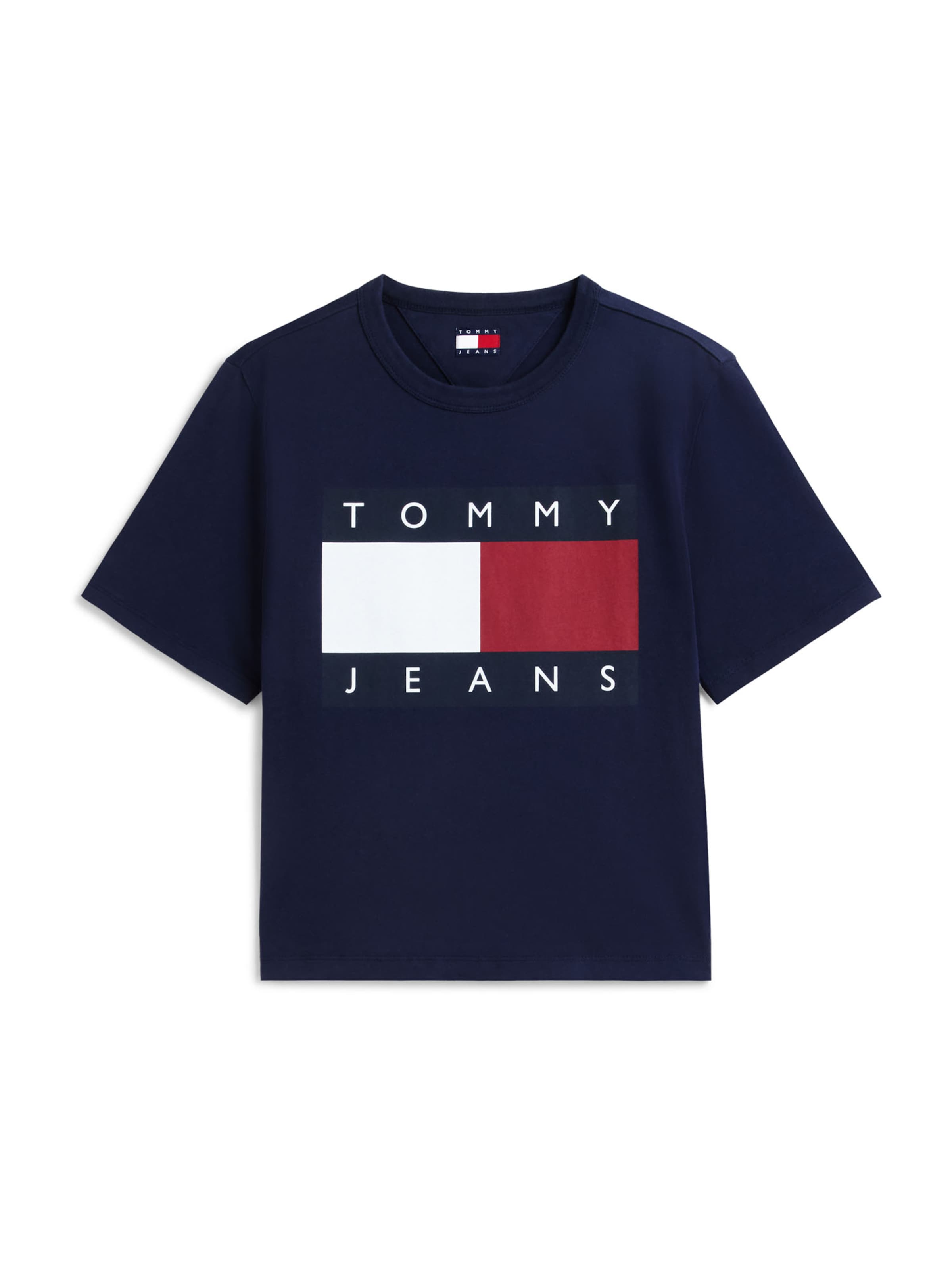 Tommy Jeans - Camiseta en azul: frente