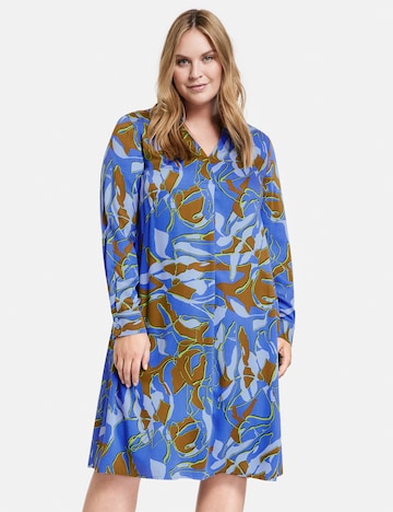 SAMOONKošulja haljina - plava boja: prednji dio