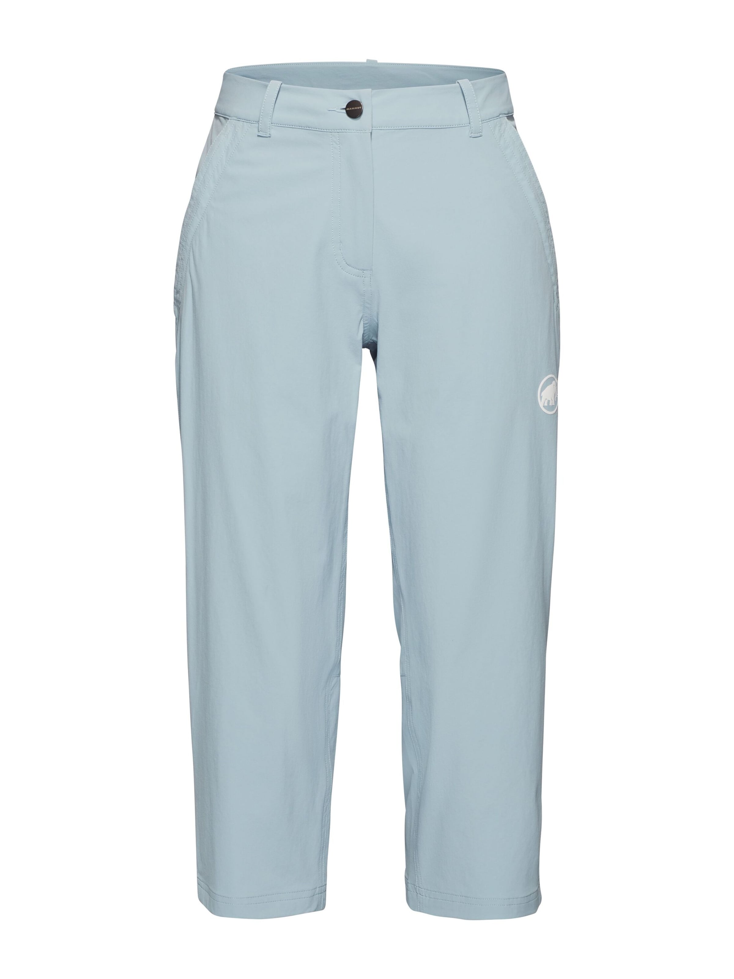 MAMMUT Regular Workout Pants 'HIKING V CAPRI' in Blue: front