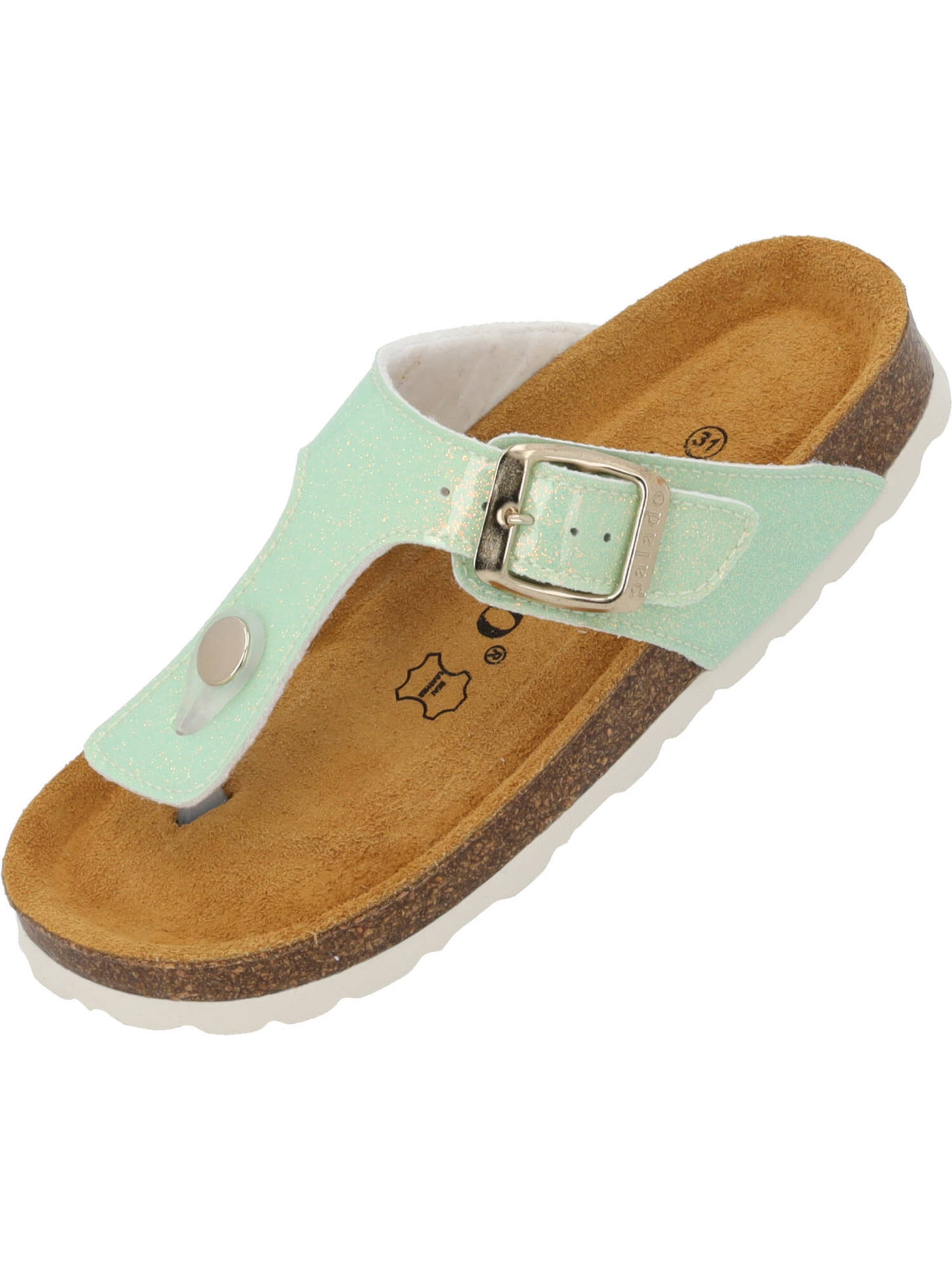 Palado Σανδάλι 'Kos G Sparkle' σε πράσινο: μπροστά