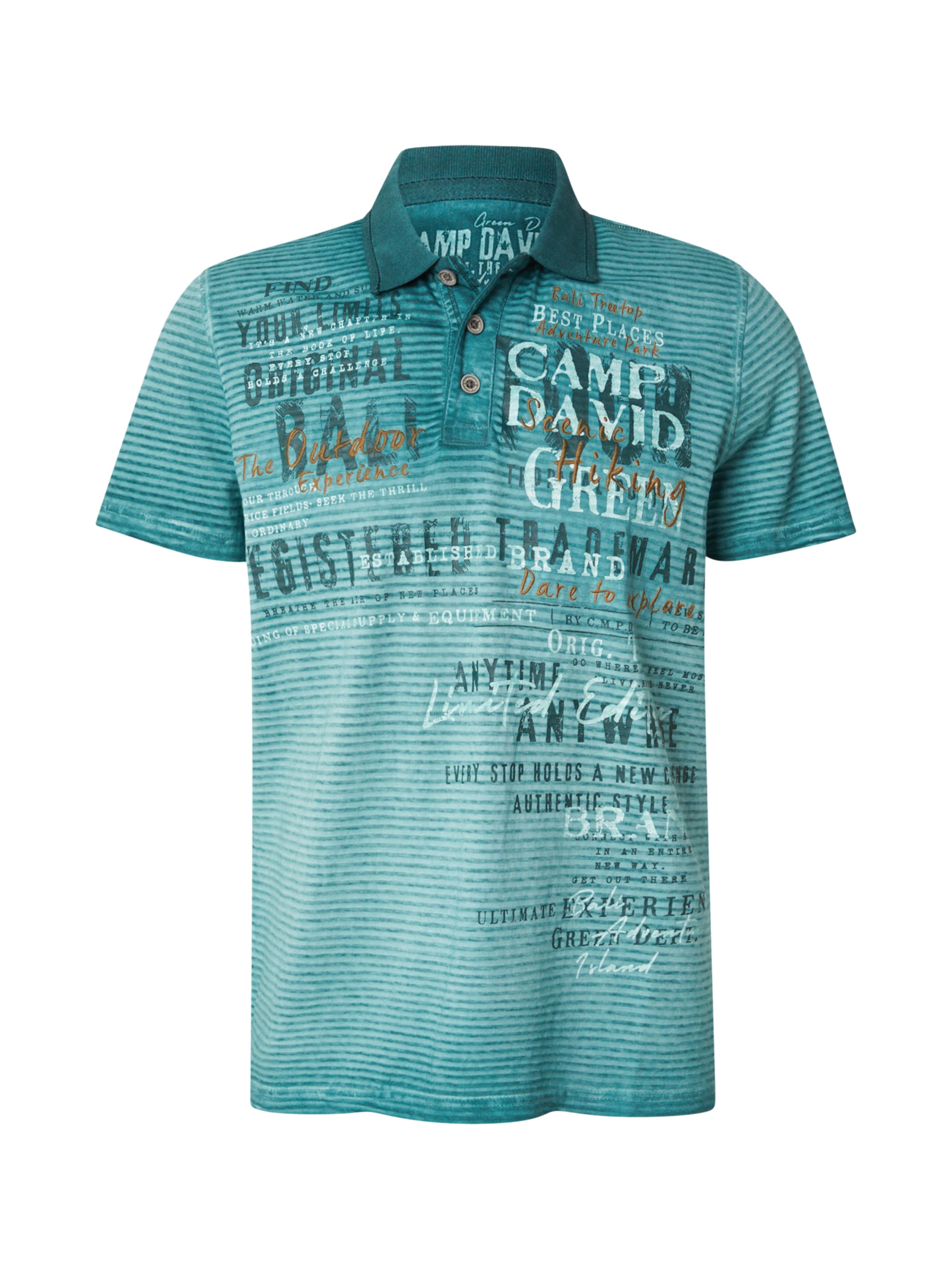 CAMP DAVID Särk, värv roheline: eest vaates