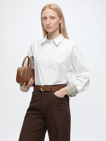 Barbour - Blusa 'Alverstone' en blanco