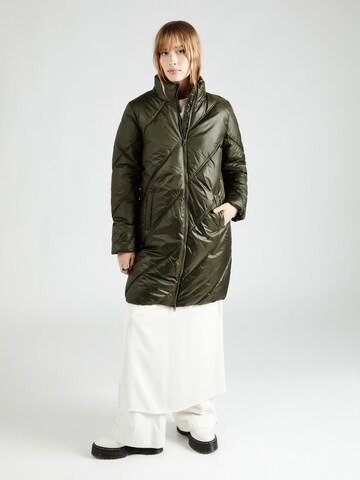 JDY Winter Coat 'VERONA' in Green: front