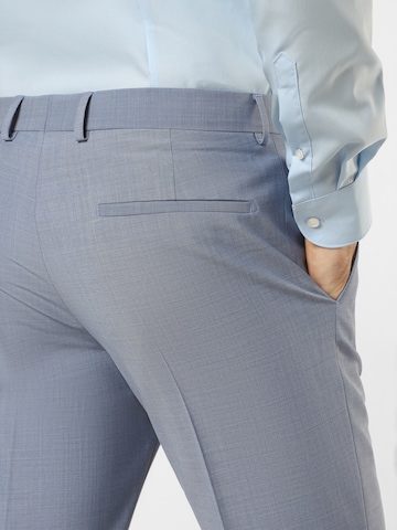 Coupe slim Pantalon à plis 'Madden 2.0' STRELLSON en bleu