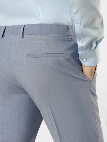 STRELLSON Slimfit Pantalon 'Madden 2.0' in Blauw