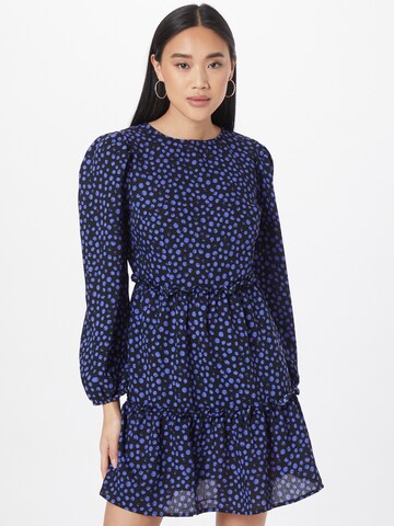 Dorothy Perkins Jurk 'Blue Spot' in Blauw: voorkant