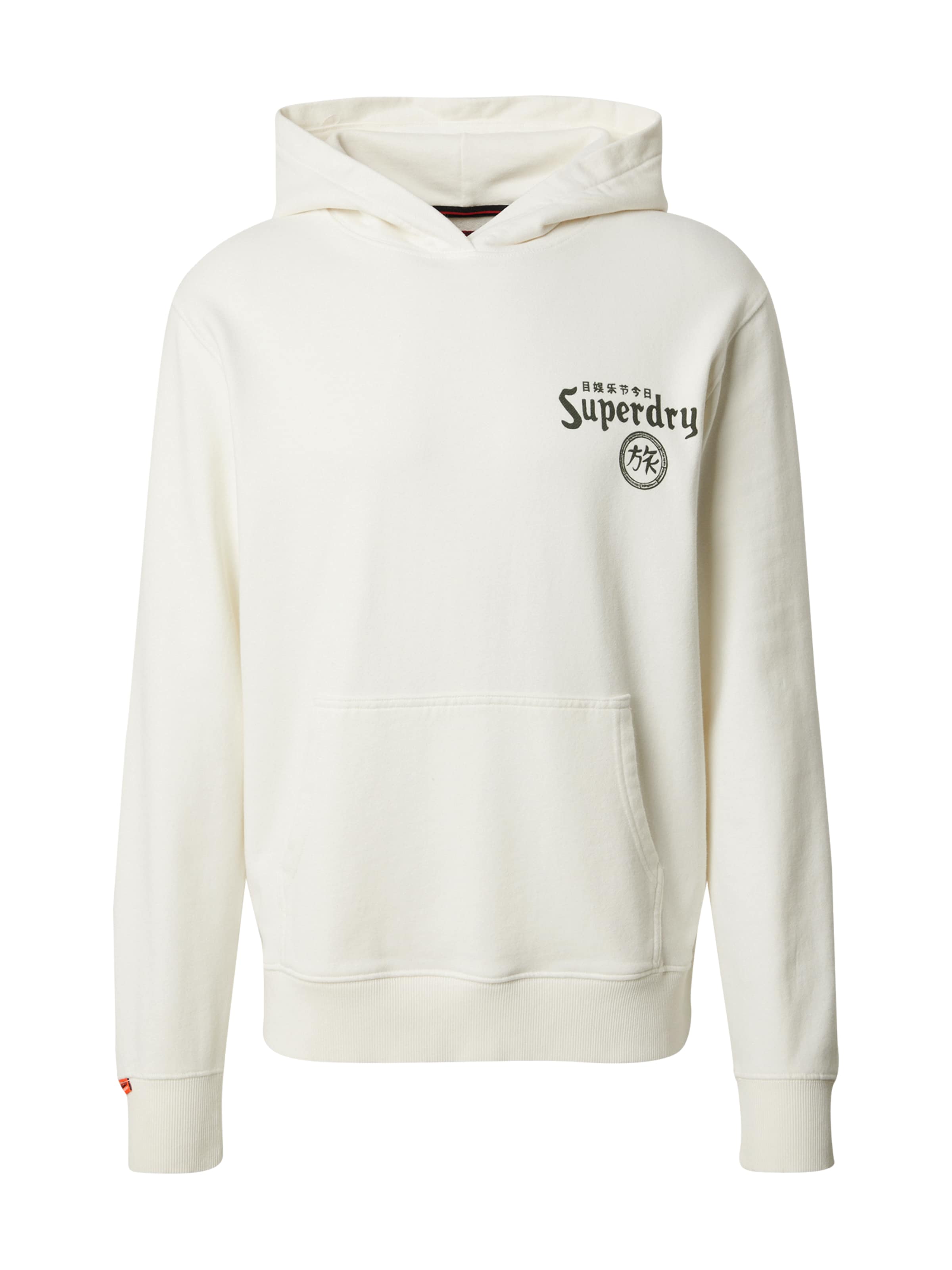 Superdry Μπλούζα φούτερ 'Tokyo' σε μαύρο / λευκό, Άποψη προϊόντος