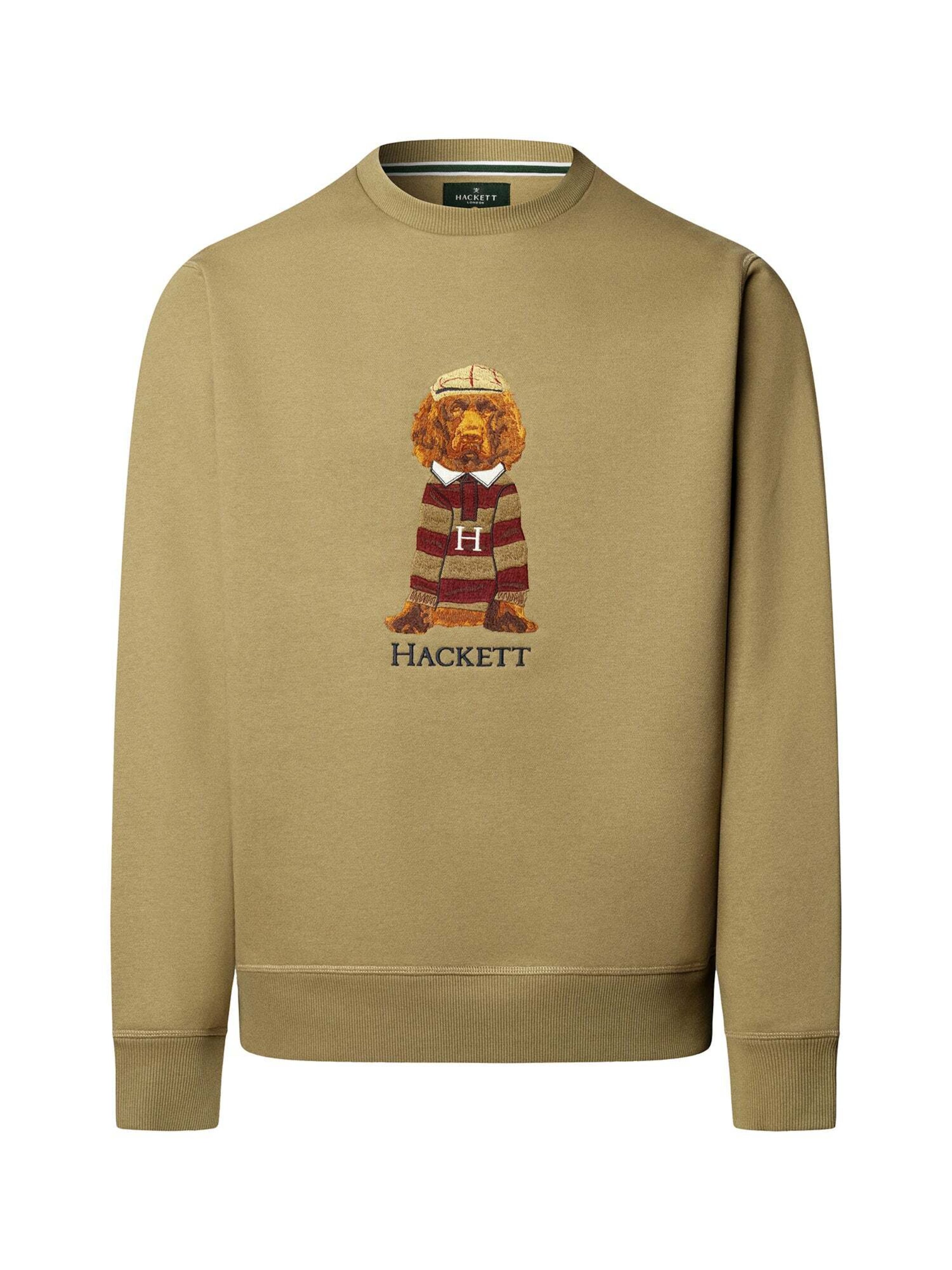 Hackett London Sweatshirt in XXXL in Green / Mixed colours, Item view