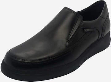 MEPHISTO Classic Flats in Black: front