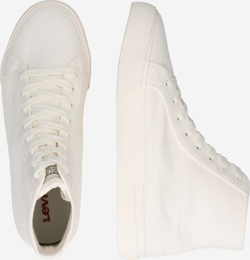 Sneaker înalt 'DECON' de la LEVI'S ® pe alb