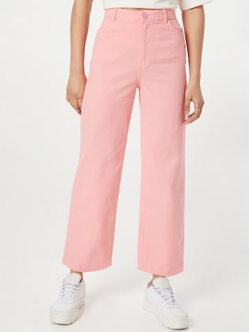 Monki Loose fit Pants in Pink: front