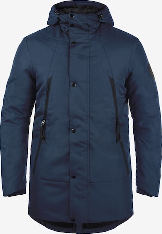 BLEND Winterparka 'Talan' in Blauw: voorkant