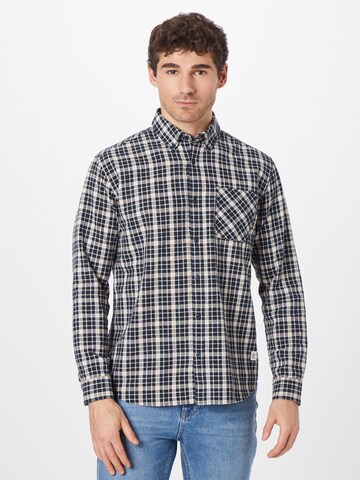 ESPRIT Regular fit Button Up Shirt 'SUS' in Blue: front