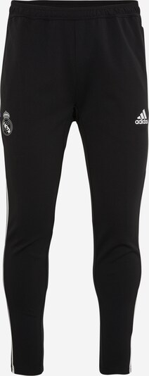 ADIDAS PERFORMANCE Sportsbukser i blå / svart / hvit, Produktvisning