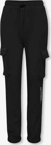 KIDS ONLY Tapered Pants 'STASIA' in Black: front