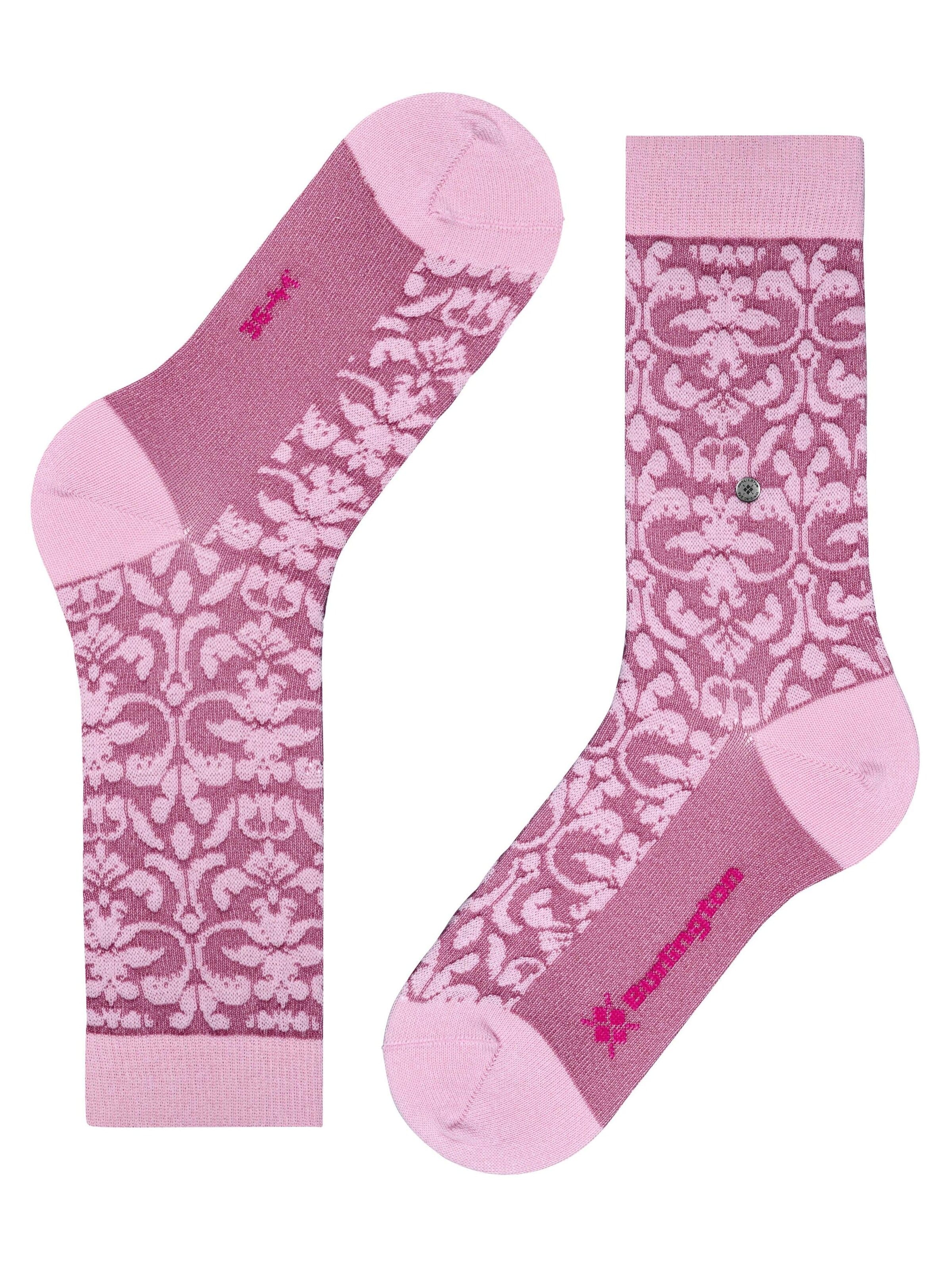 BURLINGTON Socken 'Ornamental'‌‌‌‌‌ in Pink