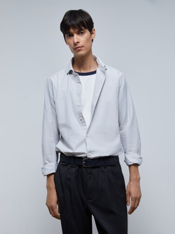 Scalpers Regular fit Button Up Shirt 'Abbot' in Blue: front
