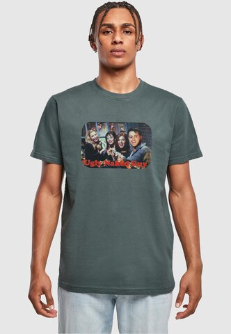 T-Shirt 'Friends - Ugly Naked Guy' ABSOLUTE CULT en vert : devant