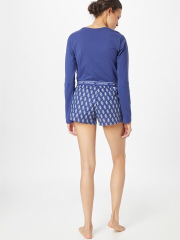 Calvin Klein Underwear Regular Pyjamasbukse i blå