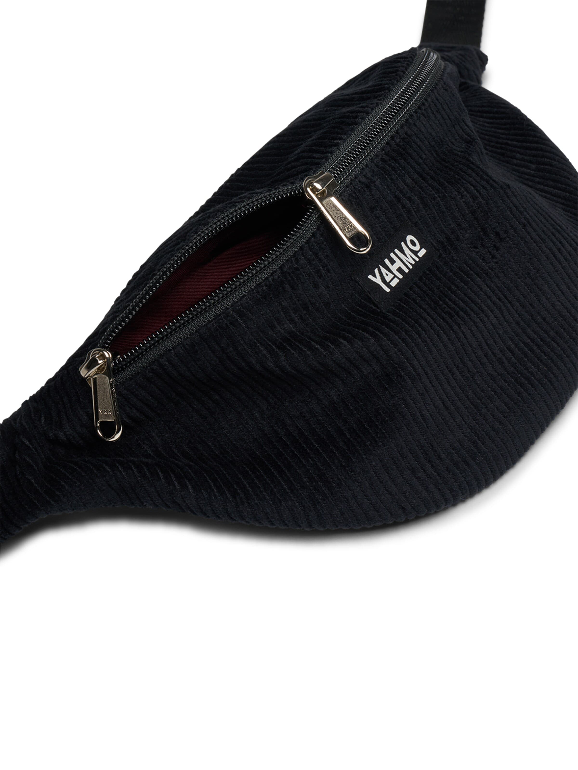Yahmo Gürteltasche 'Fritzi'‌‌‌‌‌‌‌ in Schwarz