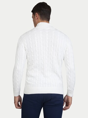 Sir Raymond Tailor Sweater 'Vedo' in White