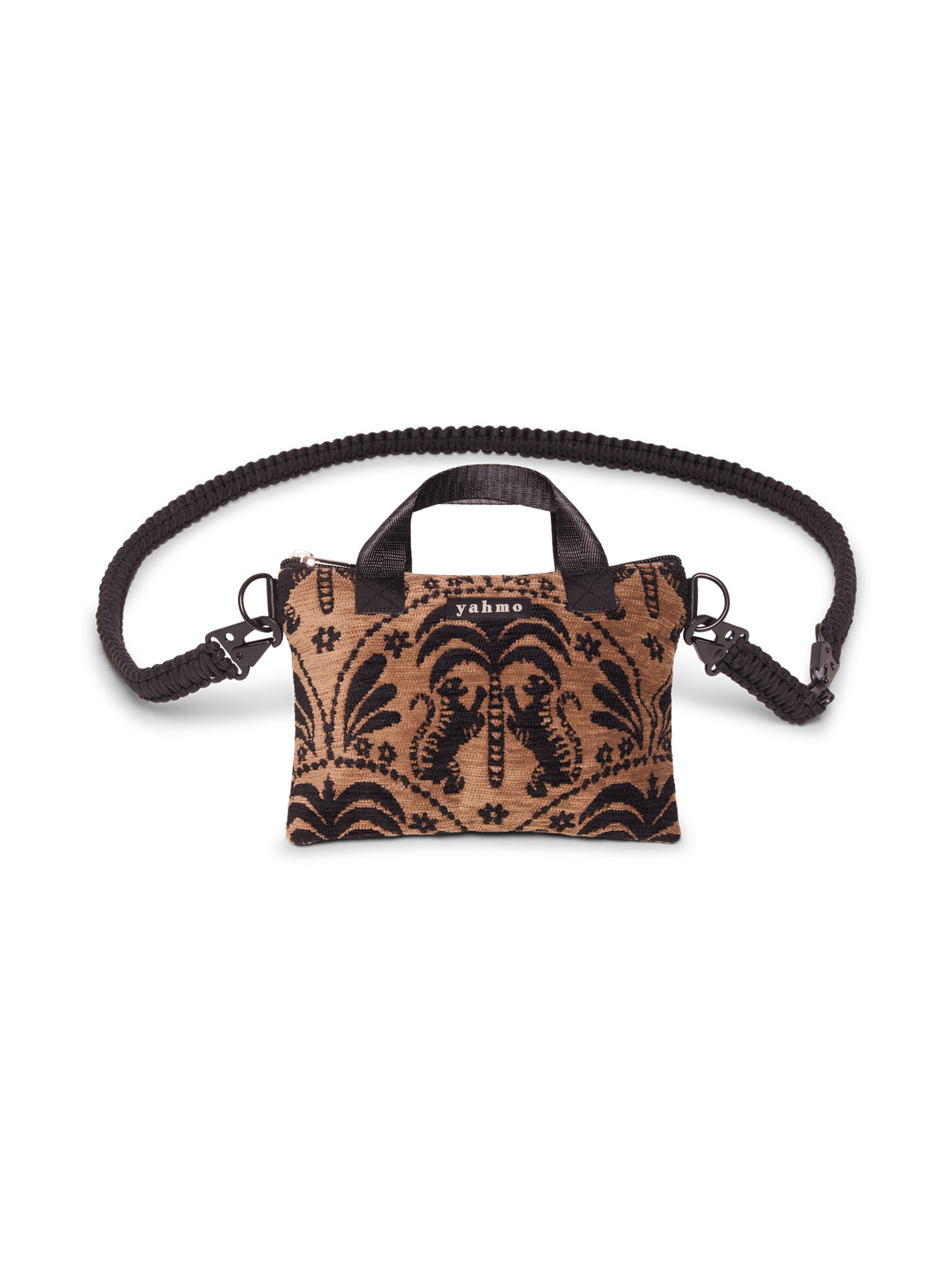 Yahmo Umhängetasche 'Pepe'‌‌‌‌‌ in Braun: Vorderseite