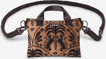 Yahmo - Bolso de hombro 'Pepe' en marrón: frente