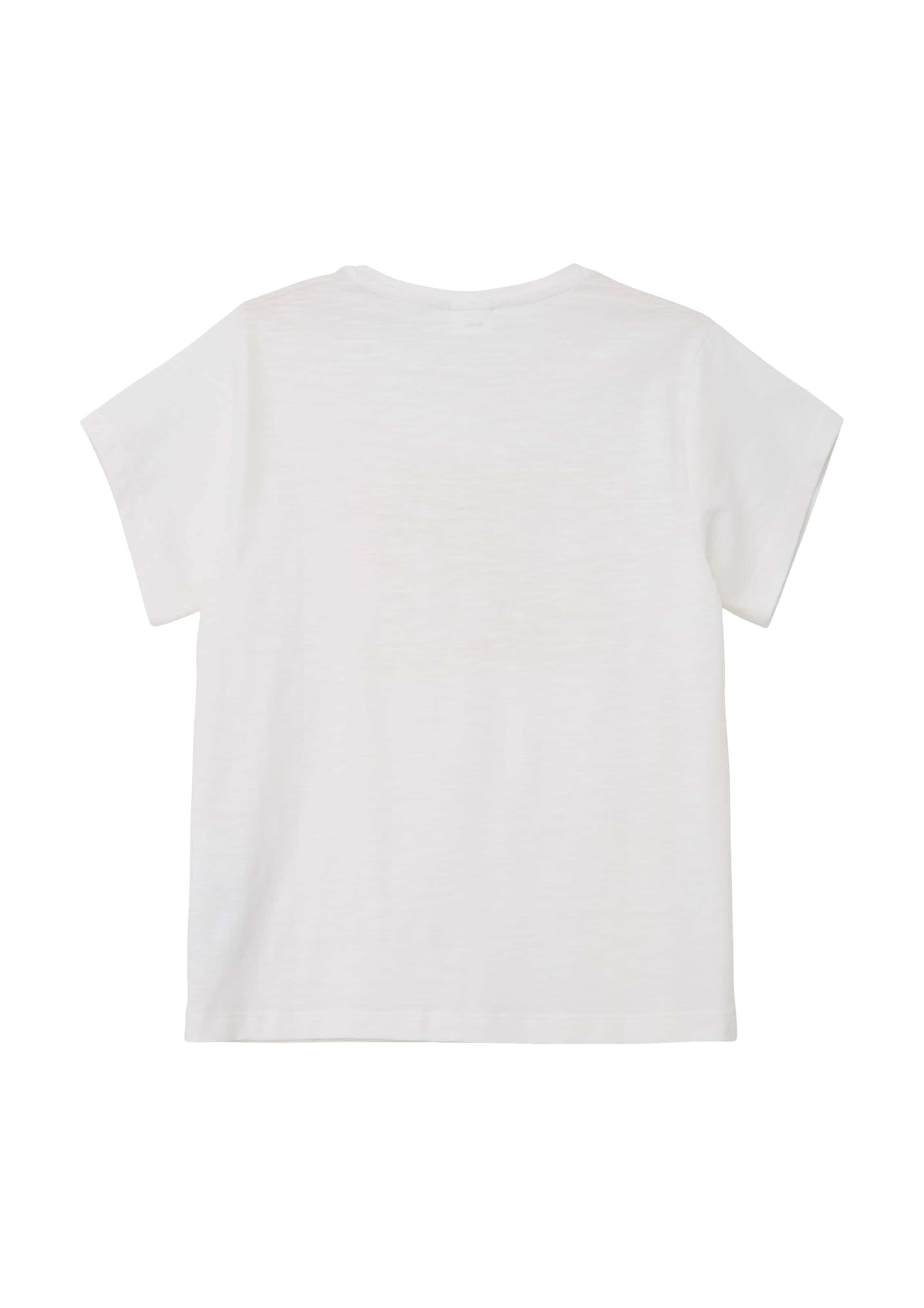T-Shirt s.Oliver en blanc