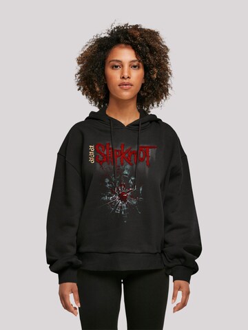 F4NT4STIC Sweatshirt 'Slipknot' in Zwart: voorkant