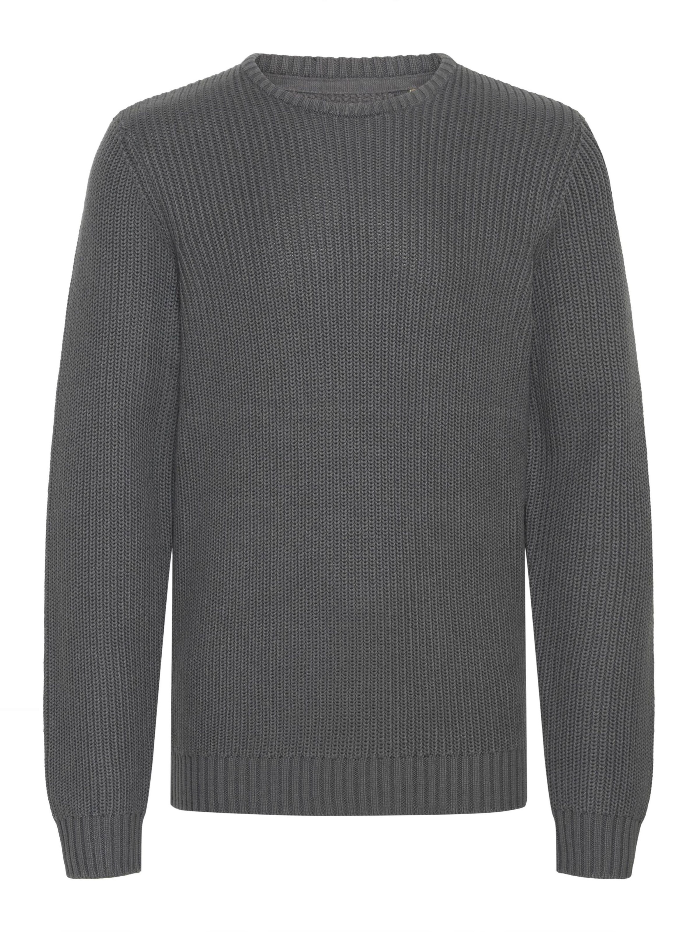 BLEND Jersey ' BHDENO ' en gris oscuro, Vista del producto