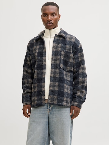 JACK & JONES Comfort fit Kurtka przejściowa 'JORBLEECKER' w kolorze niebieski