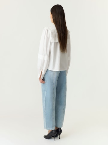 YAS - Blusa 'DOLORA' en blanco