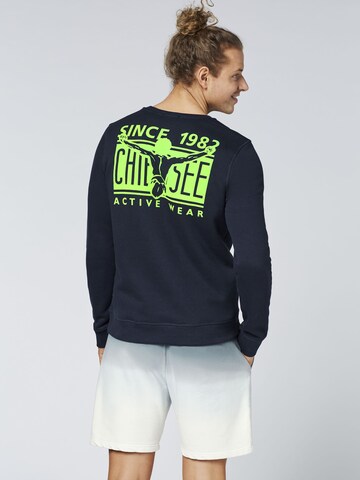 CHIEMSEE Sweatshirt in Blau: Vorderseite