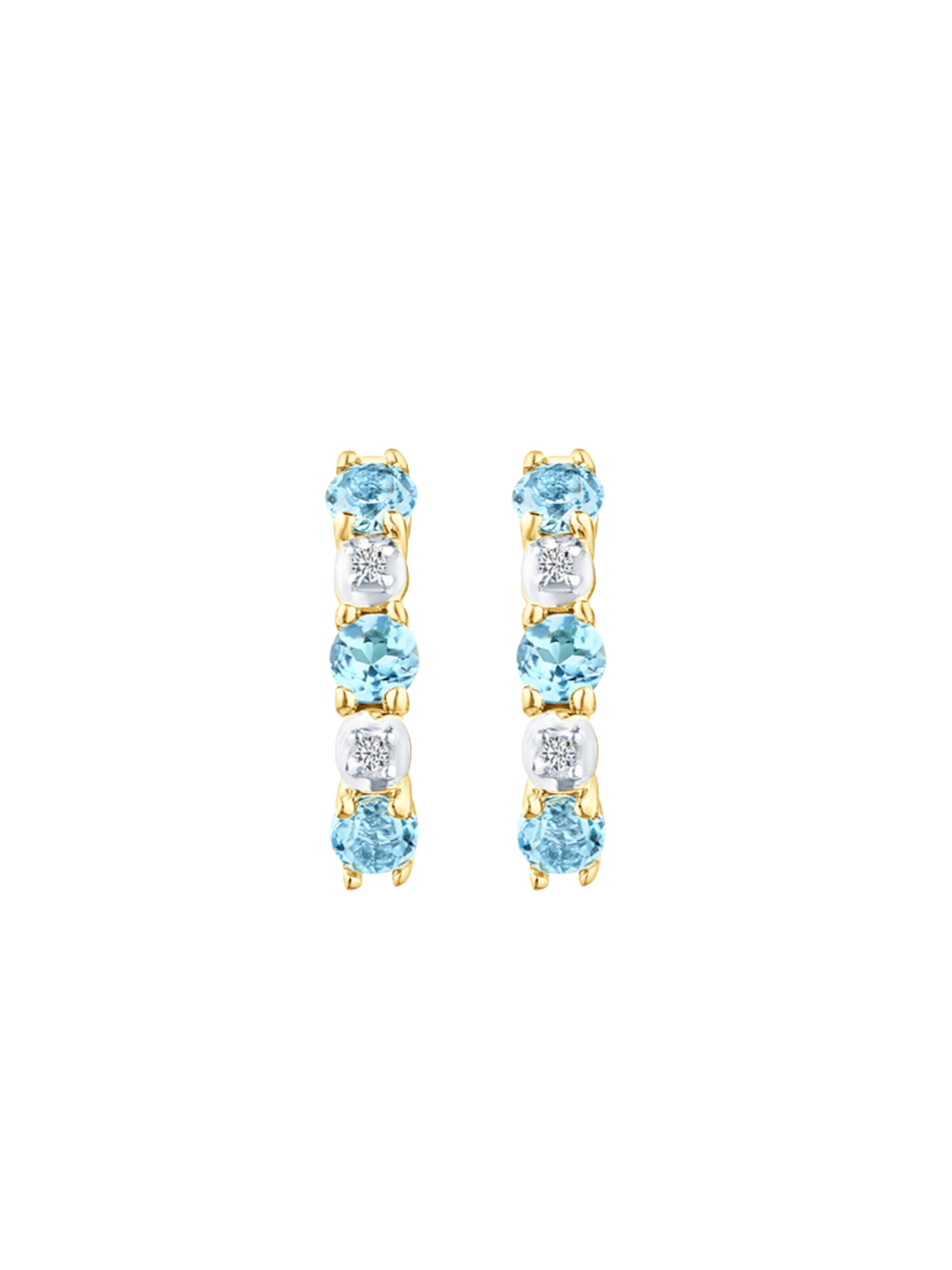 DIAMANT LETERNEL - Pendientes en oro: frente