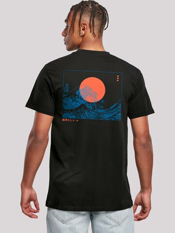F4NT4STIC Shirt in Zwart: voorkant