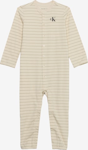 Calvin Klein Jeans Overall värissä beige: etupuoli