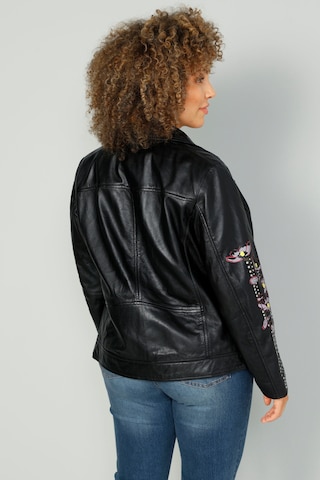 MIAMODA Between-Season Jacket in Black