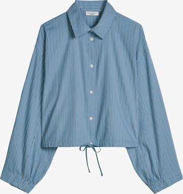Marc O'Polo DENIM Bluse in Blau: Vorderseite