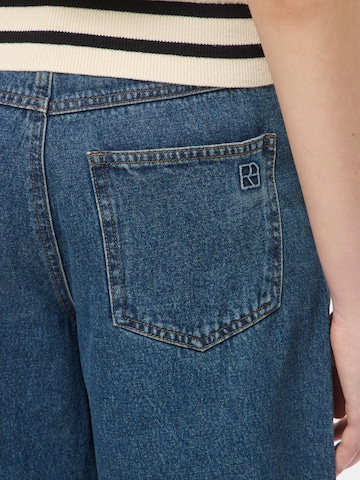 ROUGE EDIT Wide leg Jeans in Blue