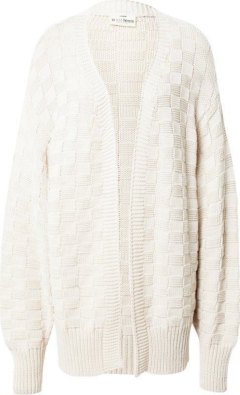 A LOT LESS Strickjacke 'Sina' in Offwhite CB7475 A LOT LESS Strickjacke 'Sina' in Offwhite CB7475