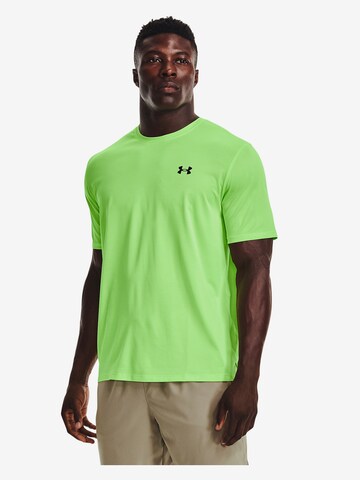 UNDER ARMOUR Functioneel shirt in Groen: voorkant