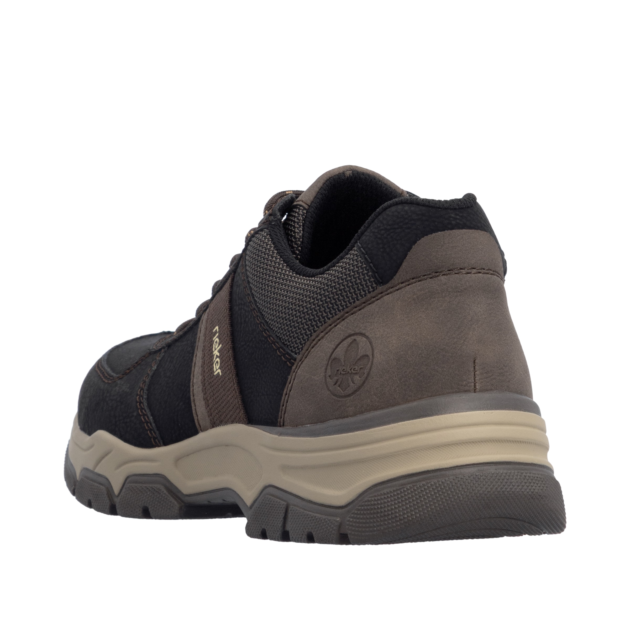 Chaussure de sport à lacets Rieker en noir