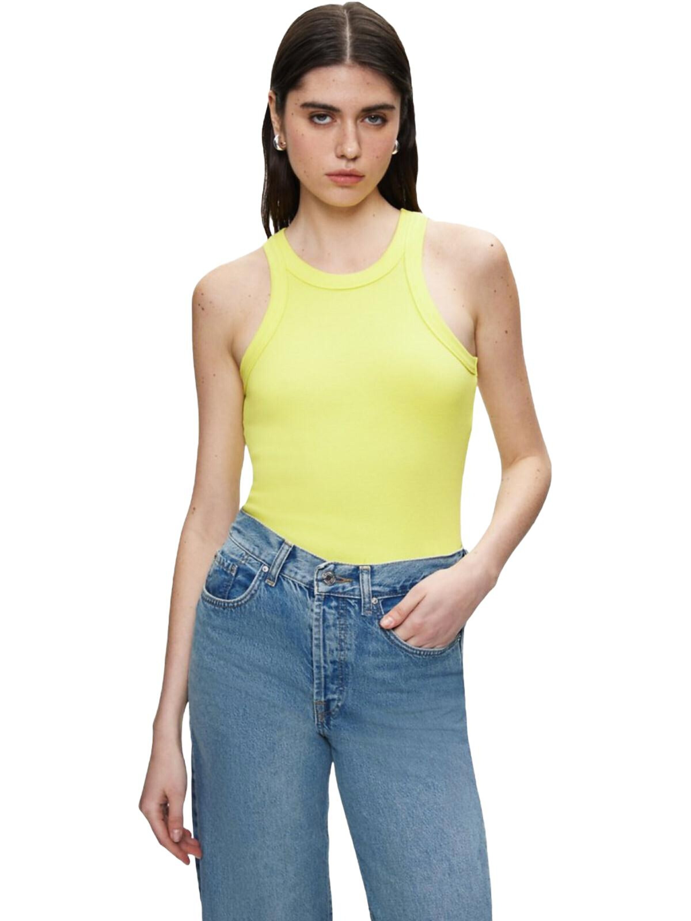Haut 'LTB Jeans Damen-Tanktop' LTB Jeans en jaune