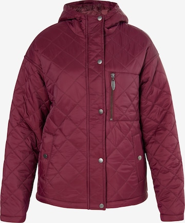Usha Prehodna jakna 'Sivene' | rdeča barva: sprednja stran