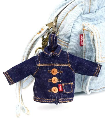 Porte-clés 'LEVI'S® MINI TRUCKER CHARM OCEAN INDIGO WASH' LEVI'S ® en bleu